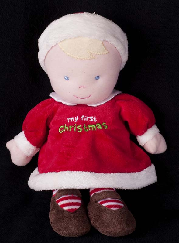 baby's first christmas doll