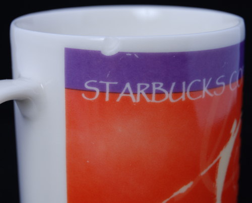 Le Chat Noir Boutique: Starbucks Glass Etched Logo Coffee Mug