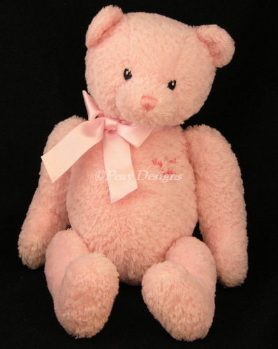 pink plush teddy bear