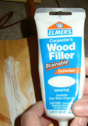 I like Elmer's Wood Filler