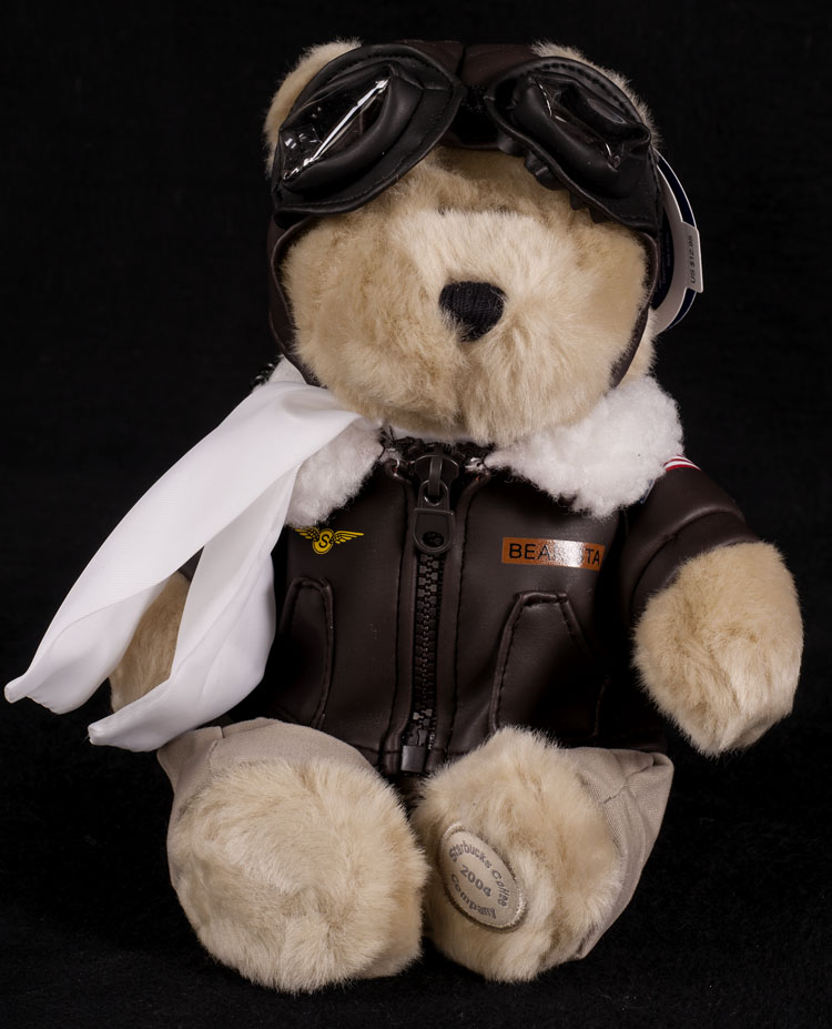 aviator teddy bear