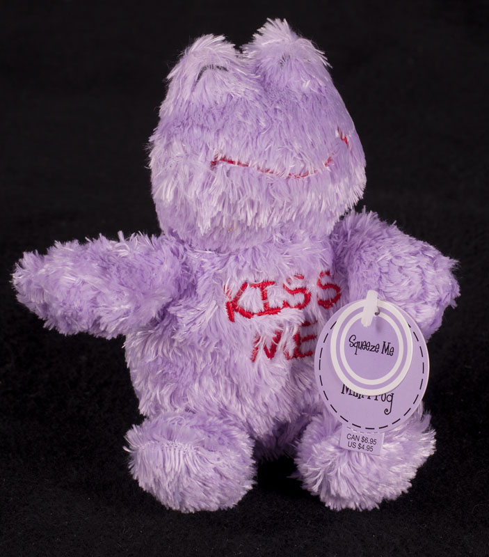 Le Chat Noir Boutique: Starbucks Bearista 2004 Mini Purple Frog Kiss Me  Plush, Toys, StarbucksBearista04MiniFrogPurple