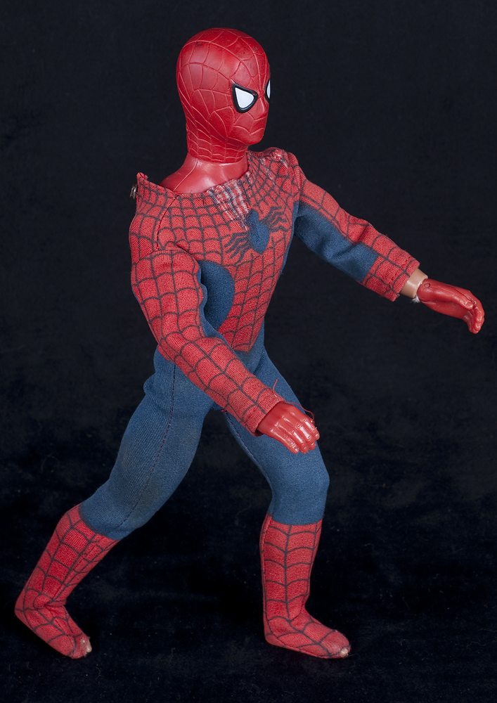 mego spider man action figure