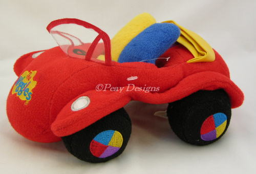 big red car toy