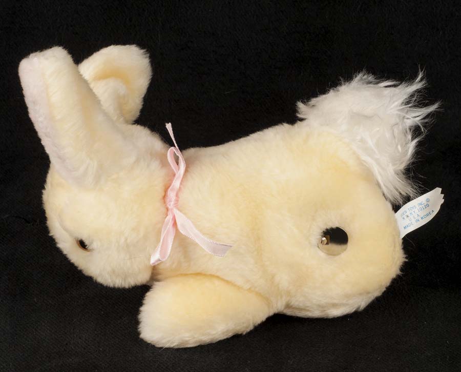 vintage bunny stuffed animal