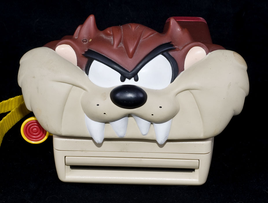 Vintage Looney Tunes POLAROID 600 Taz Tazmanian Devil Instant Camera ...