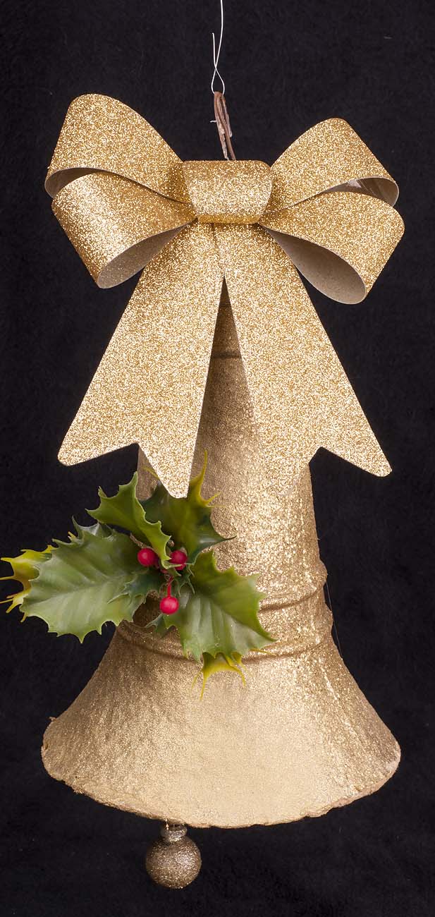 paper bell christmas decorations