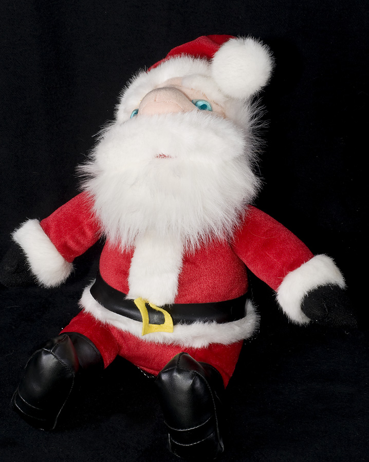 plush santa claus