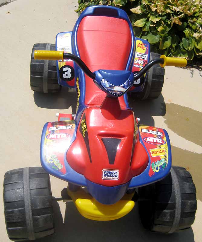 Fisher Price Power Wheels ATV Sport Tracker Ride on Four Wheeler 6V 